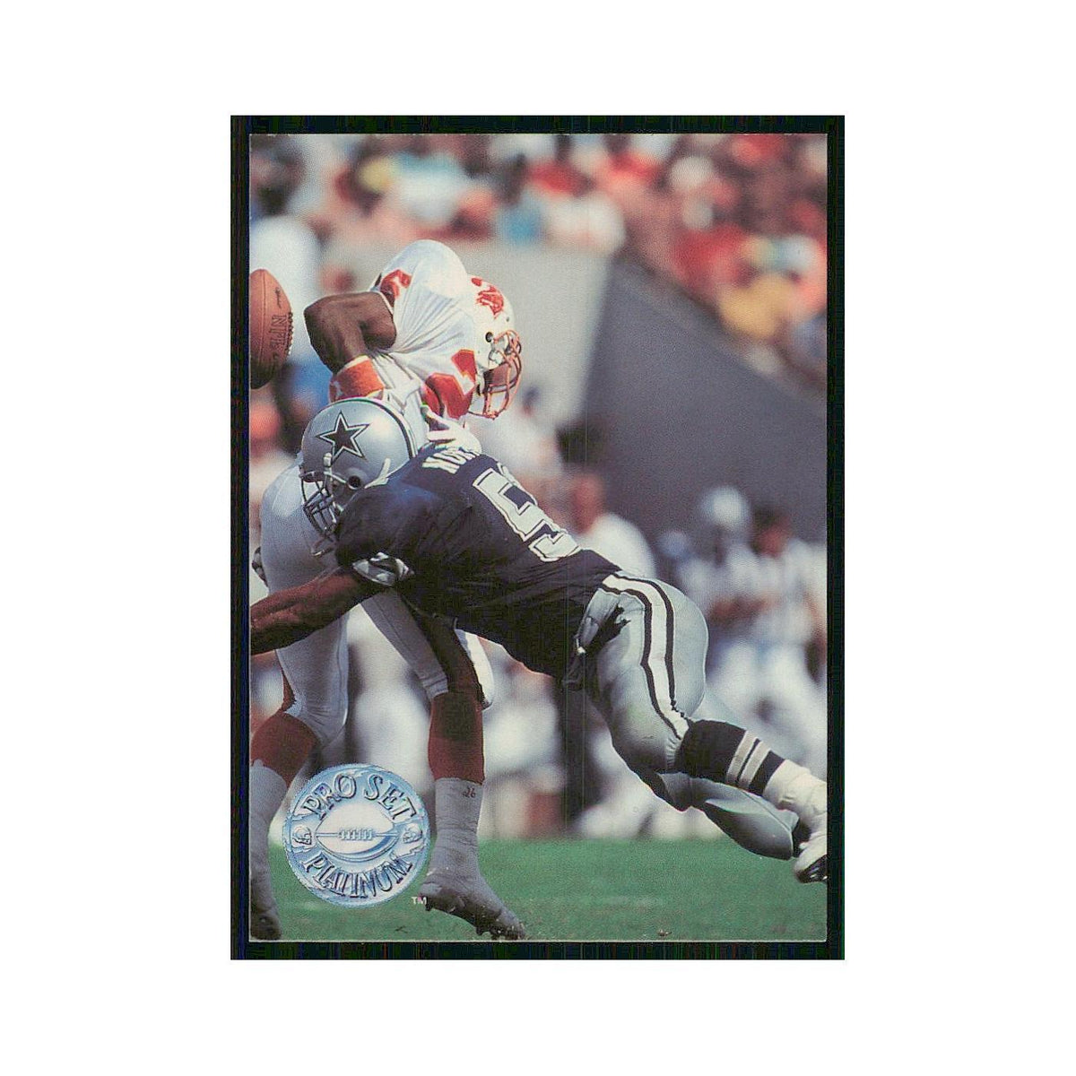1991 Pro Set Platinum Ken Norton Cowboys #27