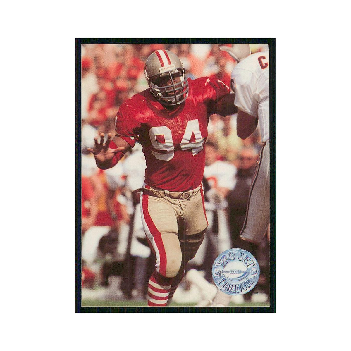 1991 Pro Set Platinum Charles Haley 49ers #146
