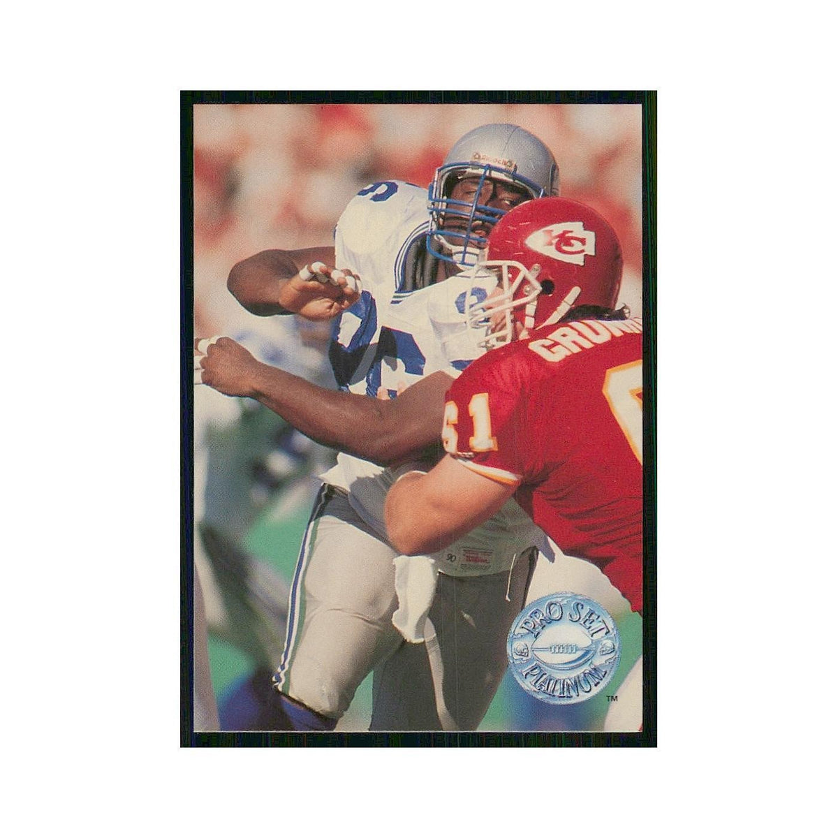 1991 Pro Set Platinum Cortez Kennedy Seahawks #114