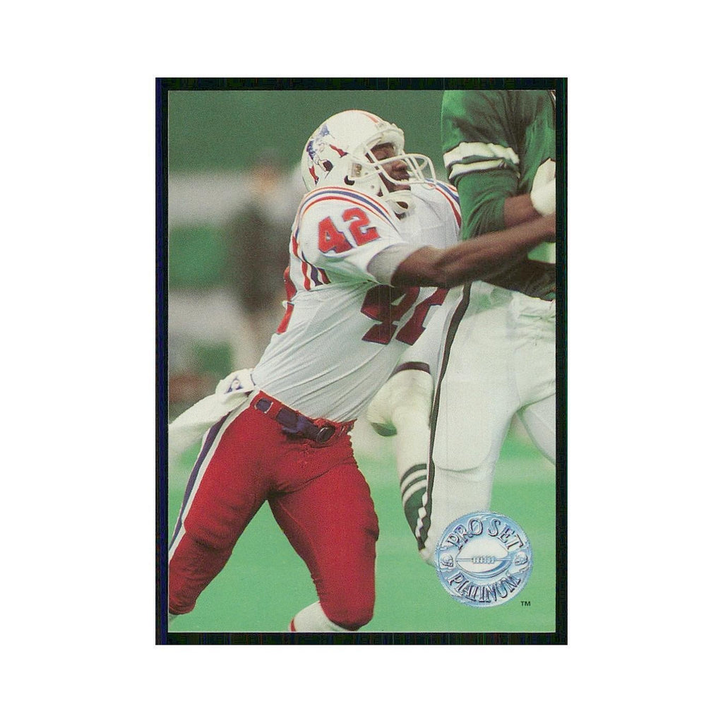 1991 Pro Set Platinum Ronnie Lippett Patriots #142