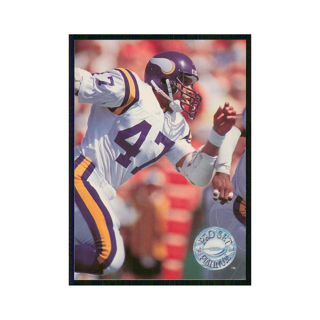 1991 Pro Set Platinum Joey Browner Vikings #70