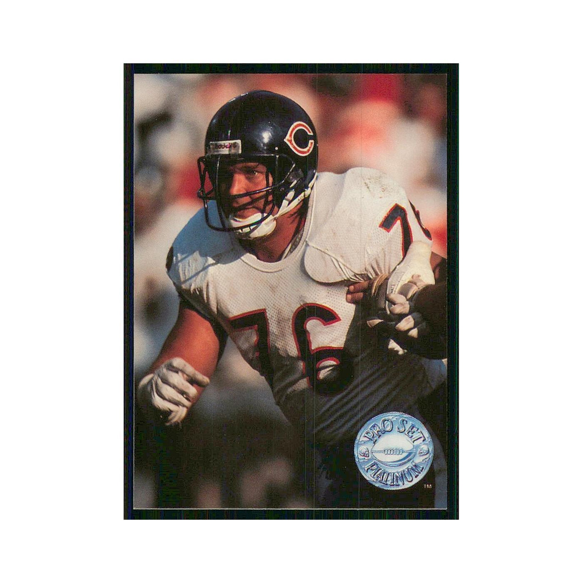 1991 Pro Set Platinum Steve McMichael Bears #14