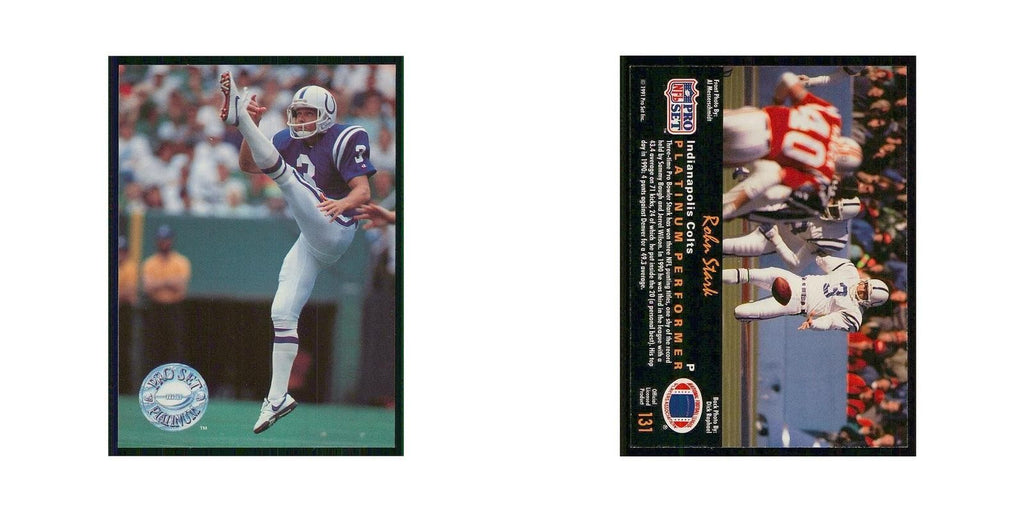 1991 Pro Set Platinum Rohn Stark Colts #131