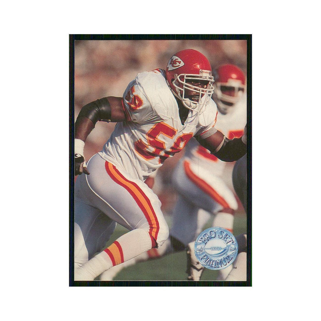 1991 Pro Set Platinum Derrick Thomas RC Chiefs #51