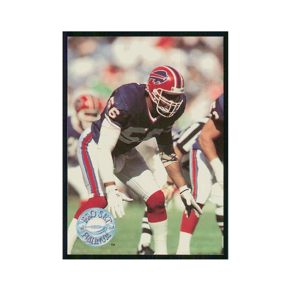 1991 Pro Set Platinum Darryl Talley Bills #6