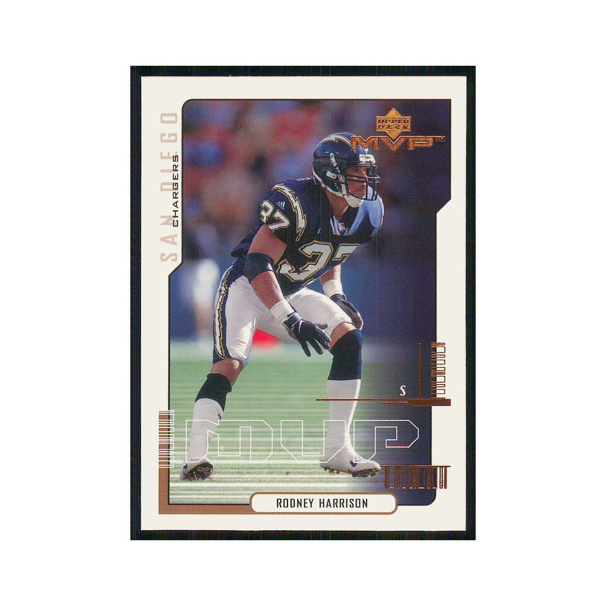 2000 Upper Deck MVP Rodney Harrison San Diego Chargers #151