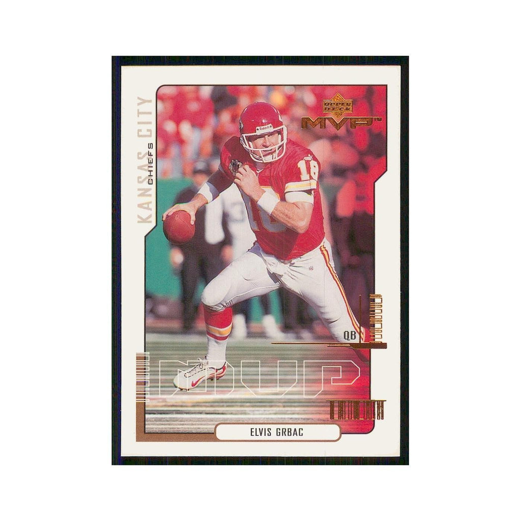 2000 Upper Deck MVP Elvis Grbac Chiefs #79