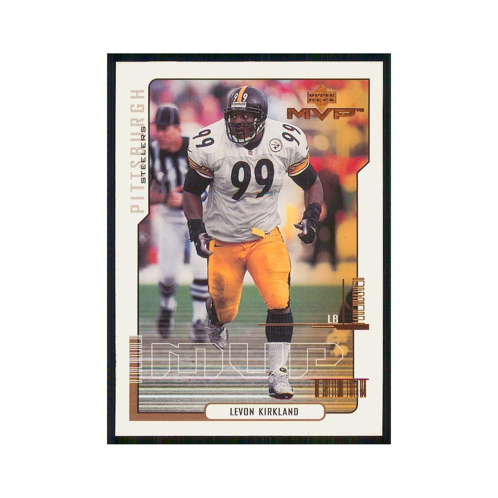 2000 Upper Deck MVP Levon Kirkland Steelers #136