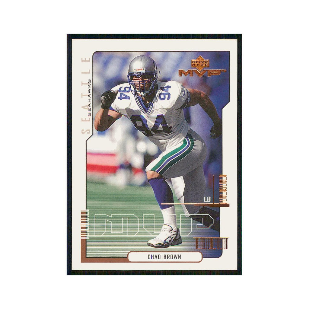 2000 Upper Deck MVP Chad Brown Seahawks #164