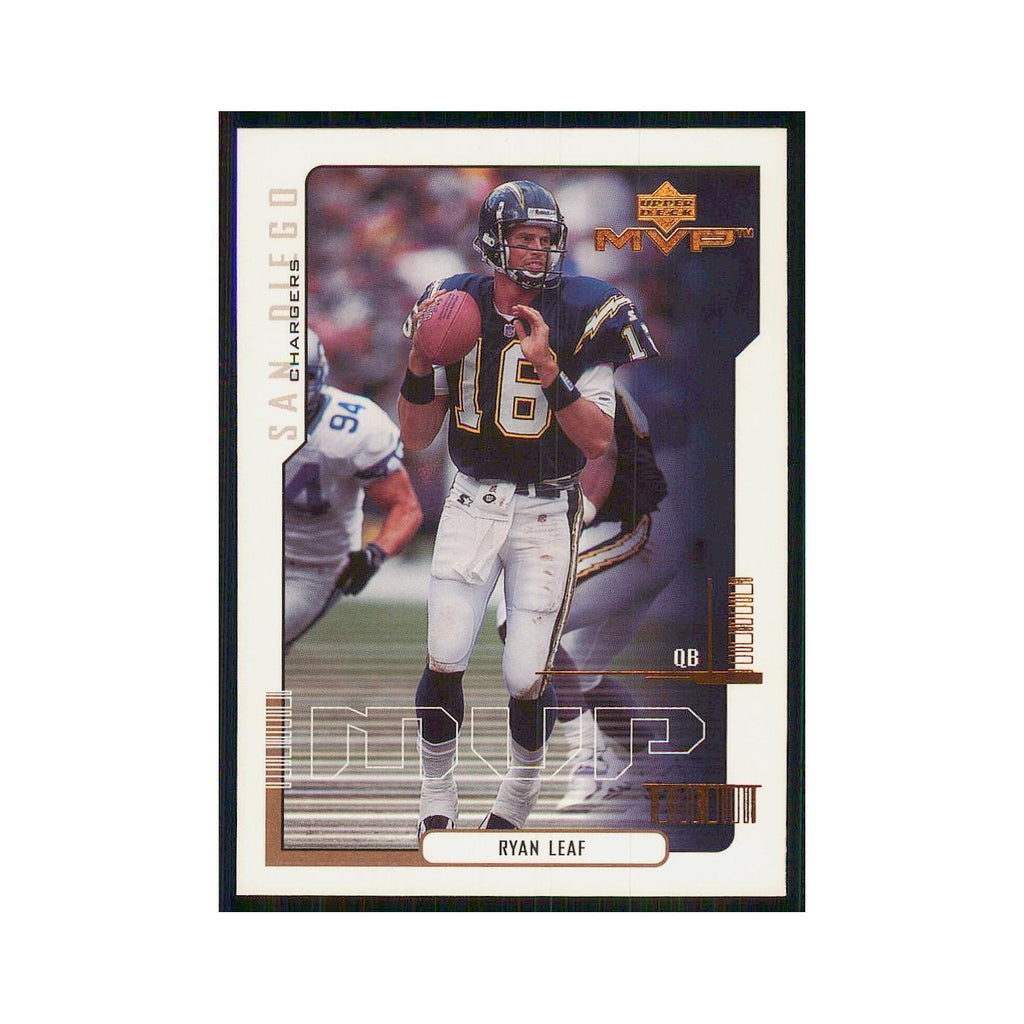 2000 Upper Deck MVP Ryan Leaf San Diego Chargers #150