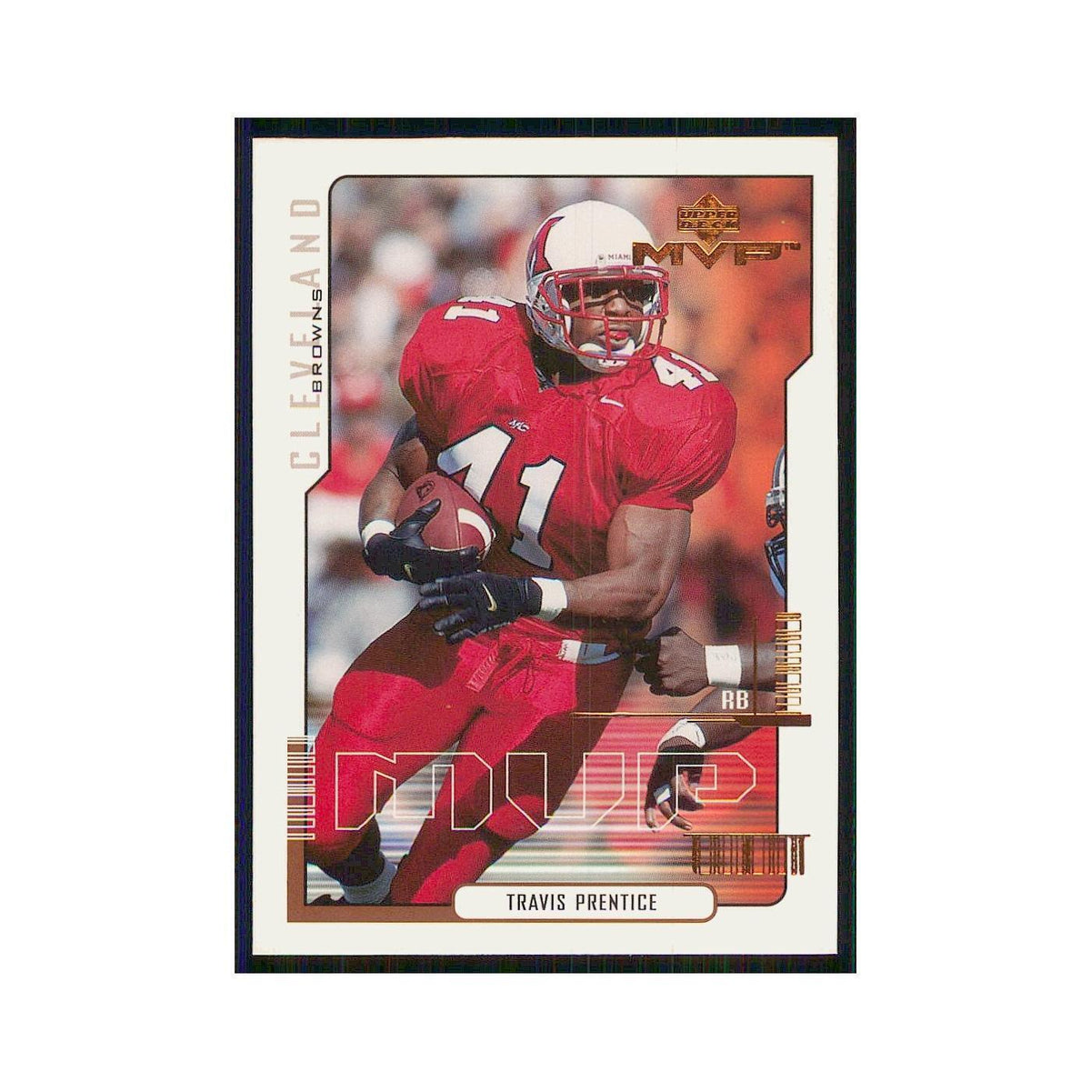 2000 Upper Deck MVP Travis Prentice RC Browns #211