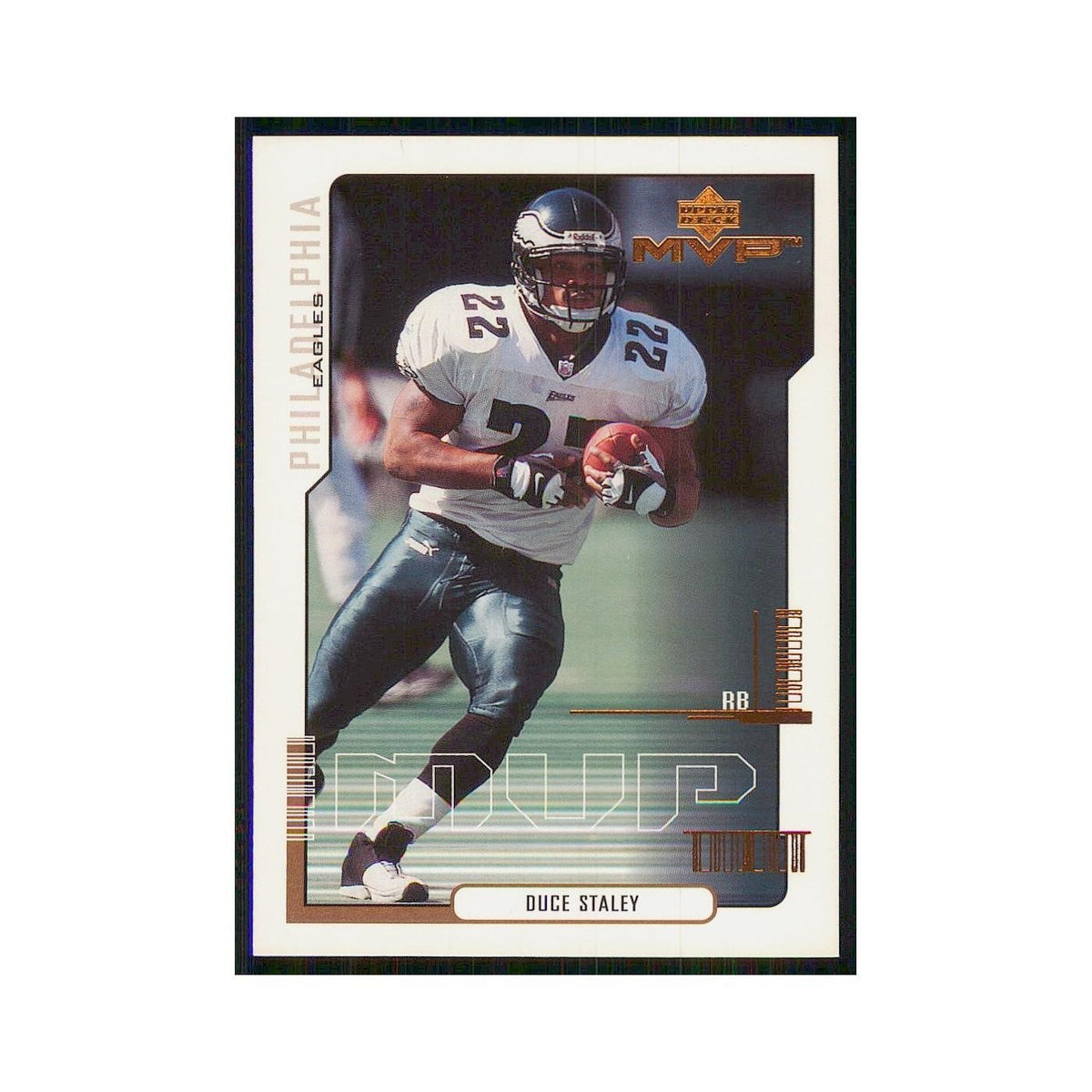 2000 Upper Deck MVP Duce Staley Eagles #126