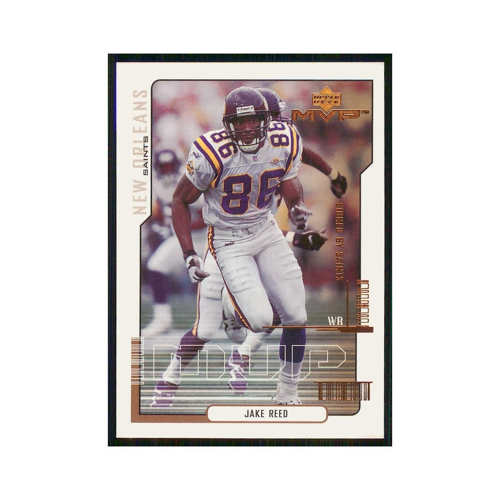 2000 Upper Deck MVP Jake Reed Saints #104