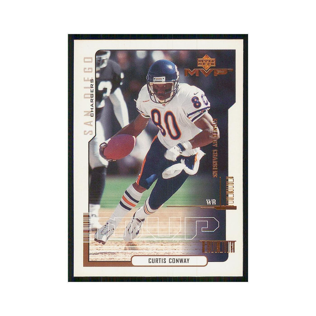 2000 Upper Deck MVP Curtis Conway San Diego Chargers #146