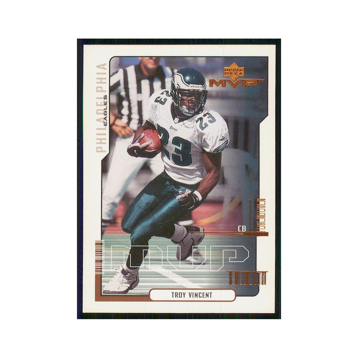 2000 Upper Deck MVP Troy Vincent Eagles #131