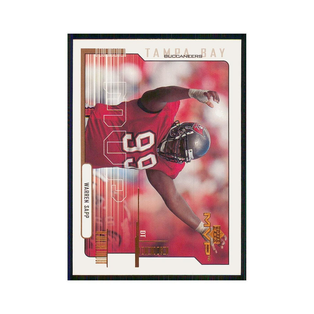 2000 Upper Deck MVP Warren Sapp Buccaneers #168
