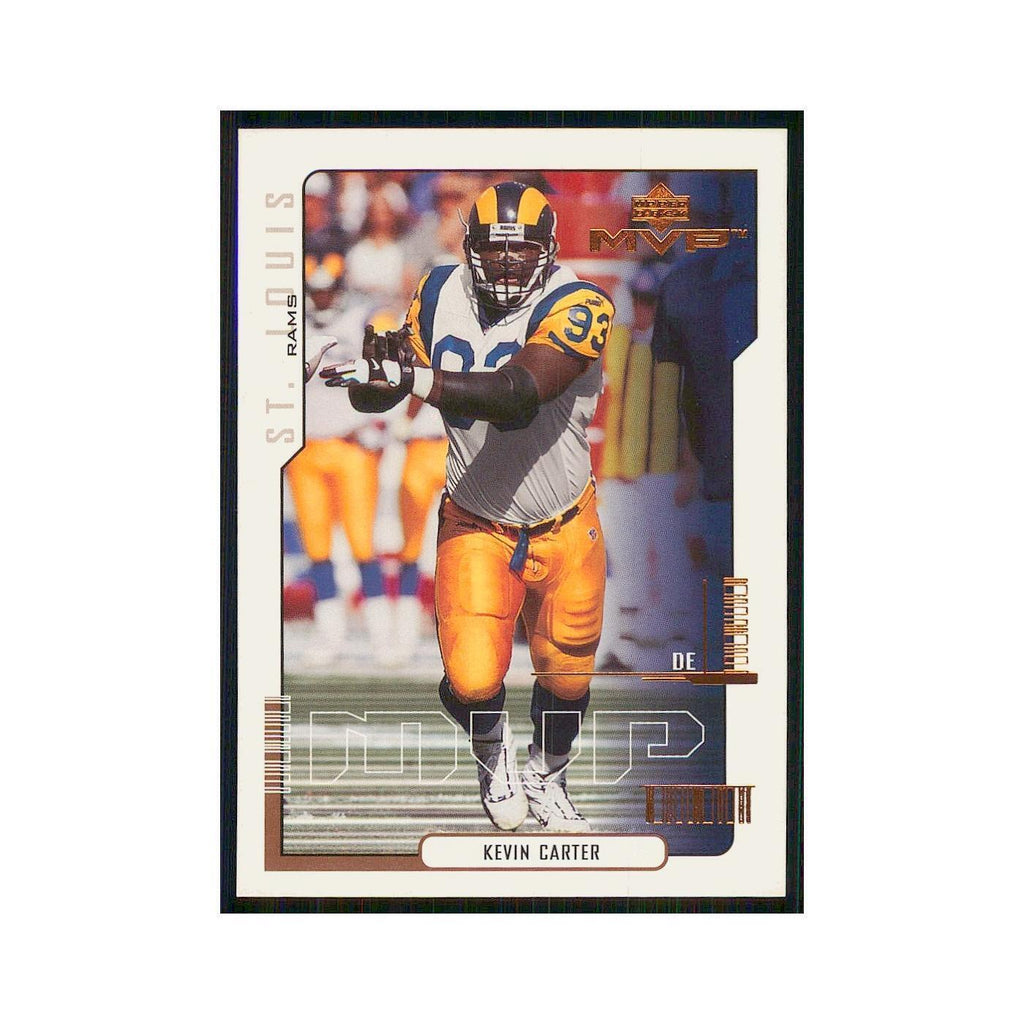 2000 Upper Deck MVP Kevin Carter St. Louis Rams #142