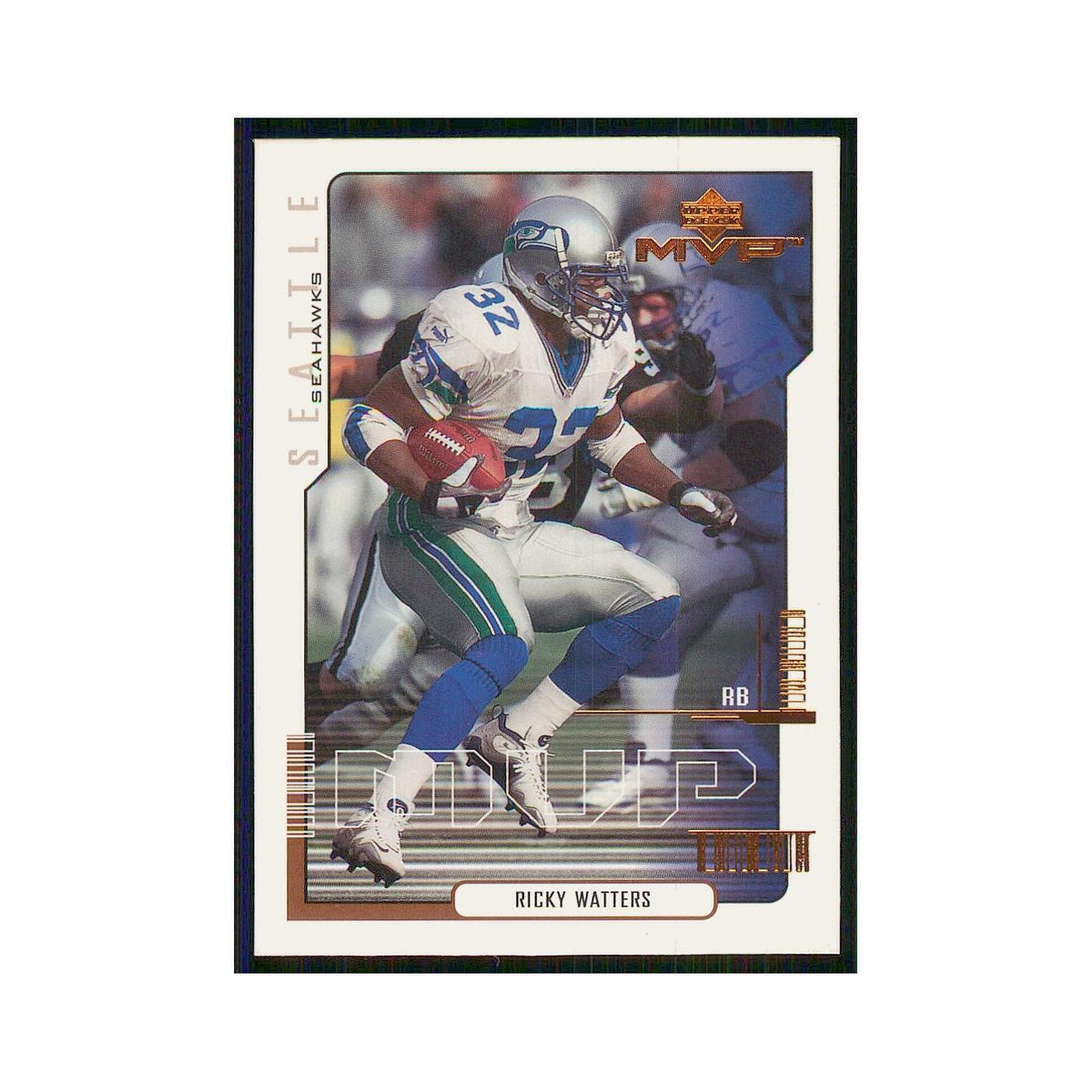2000 Upper Deck MVP Ricky Watters Seahawks #159