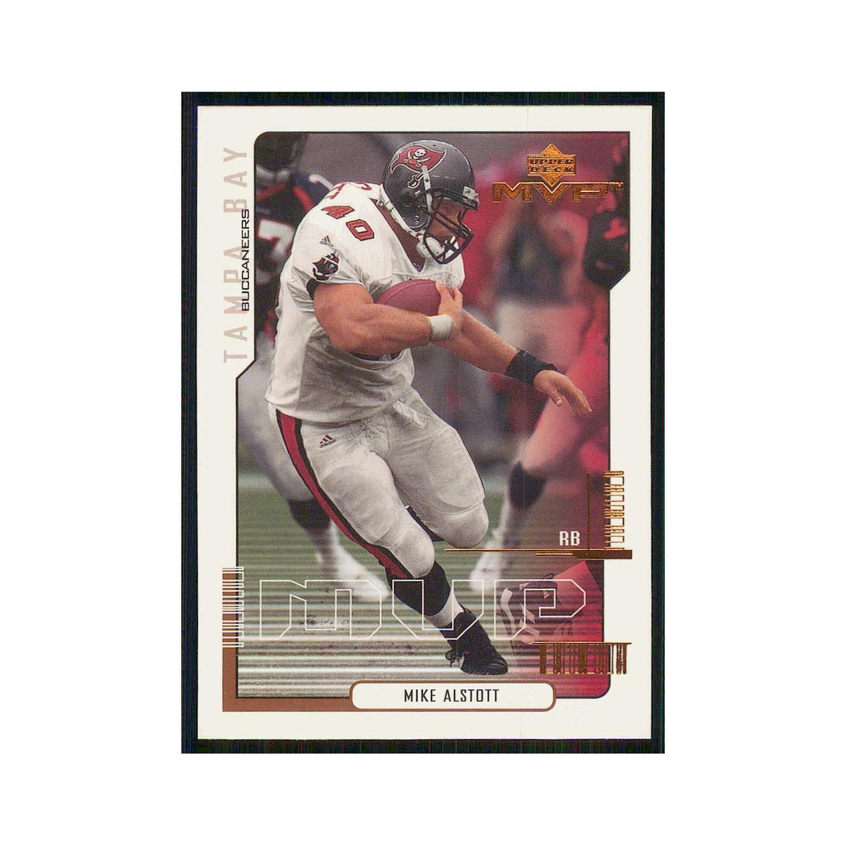 2000 Upper Deck MVP Mike Alstott Buccaneers #167