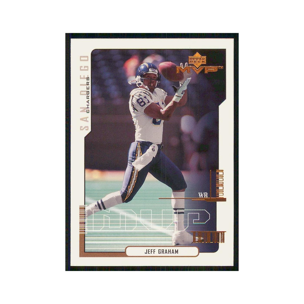 2000 Upper Deck MVP Jeff Graham San Diego Chargers #149
