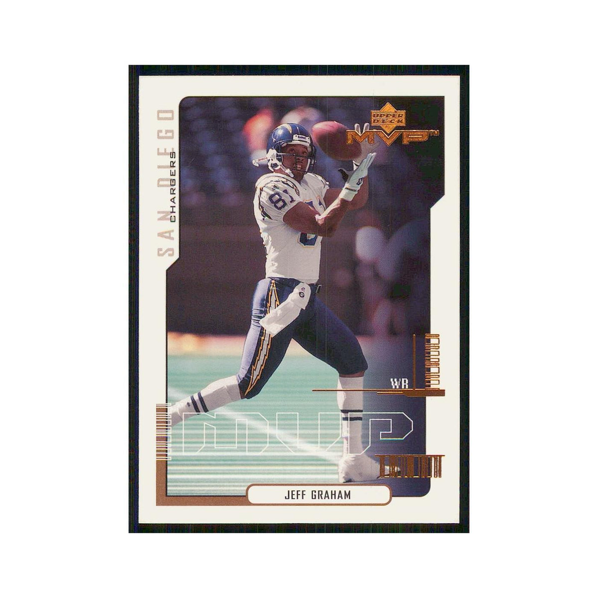 2000 Upper Deck MVP Jeff Graham San Diego Chargers #149