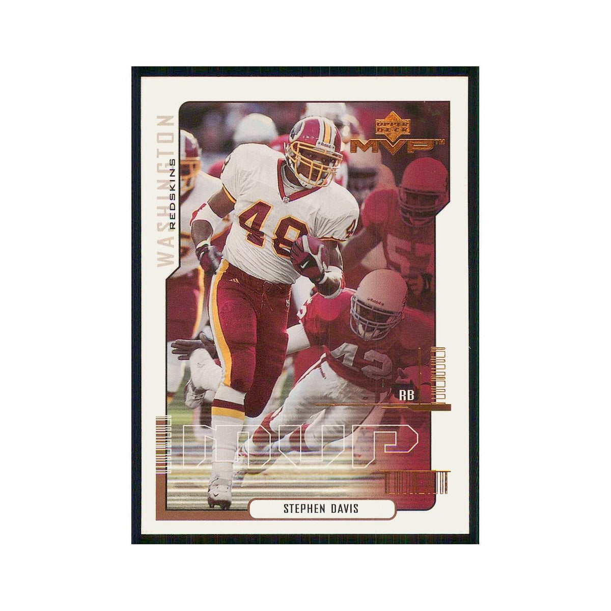 2000 Upper Deck MVP Stephen Davis Redskins #182