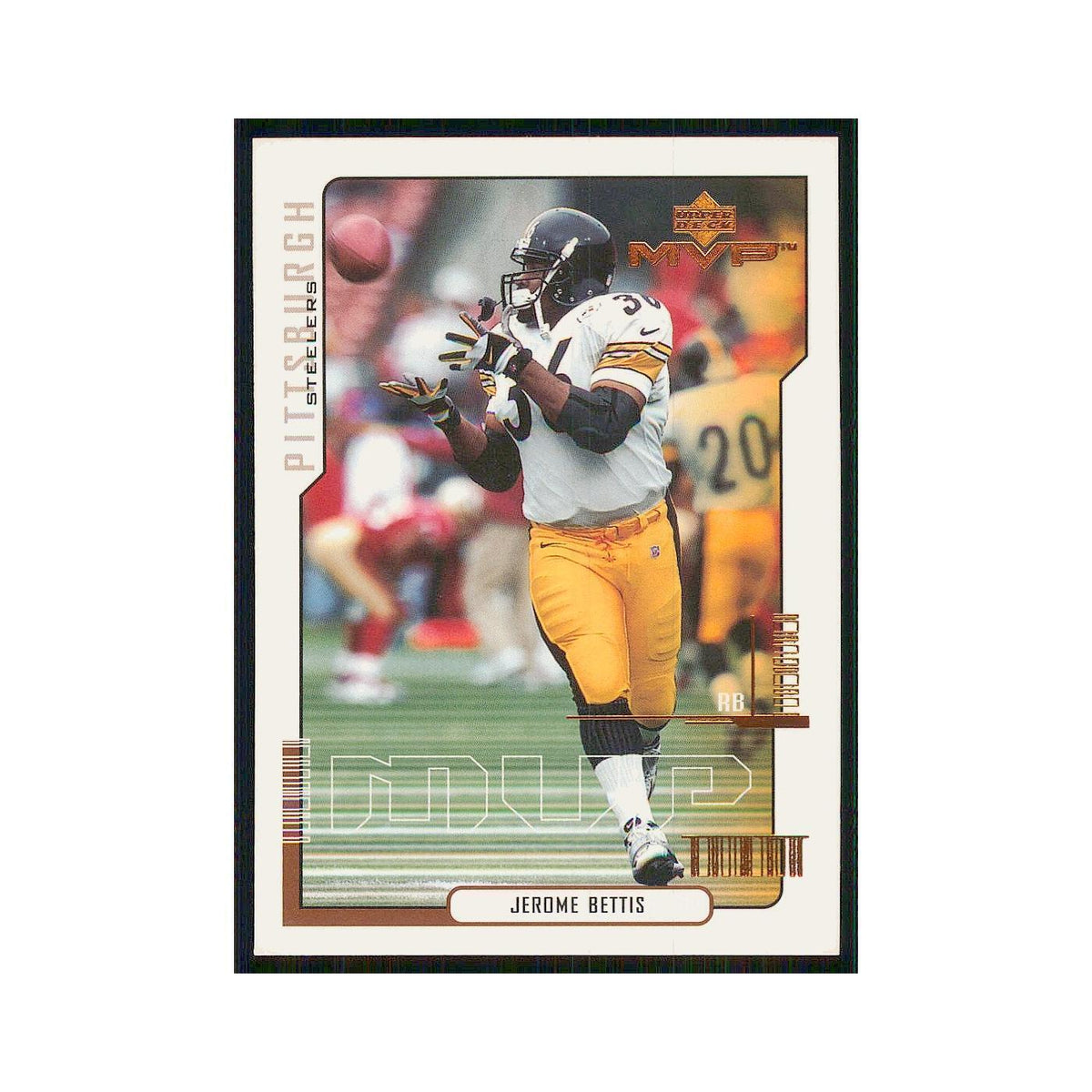 2000 Upper Deck MVP Jerome Bettis Steelers #133