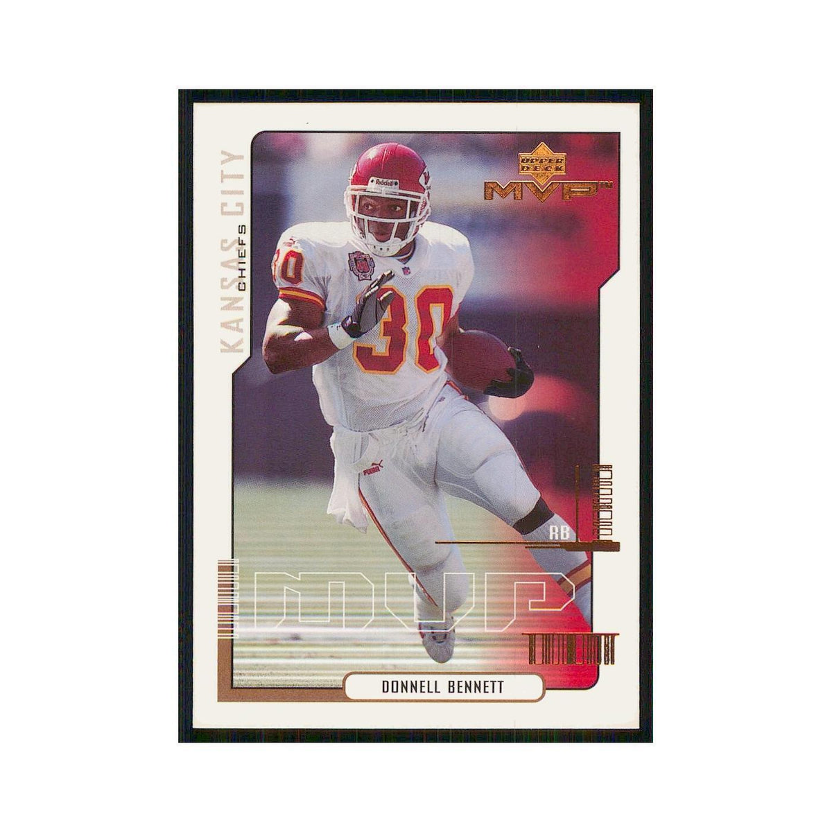 2000 Upper Deck MVP Donnell Bennett Chiefs #82