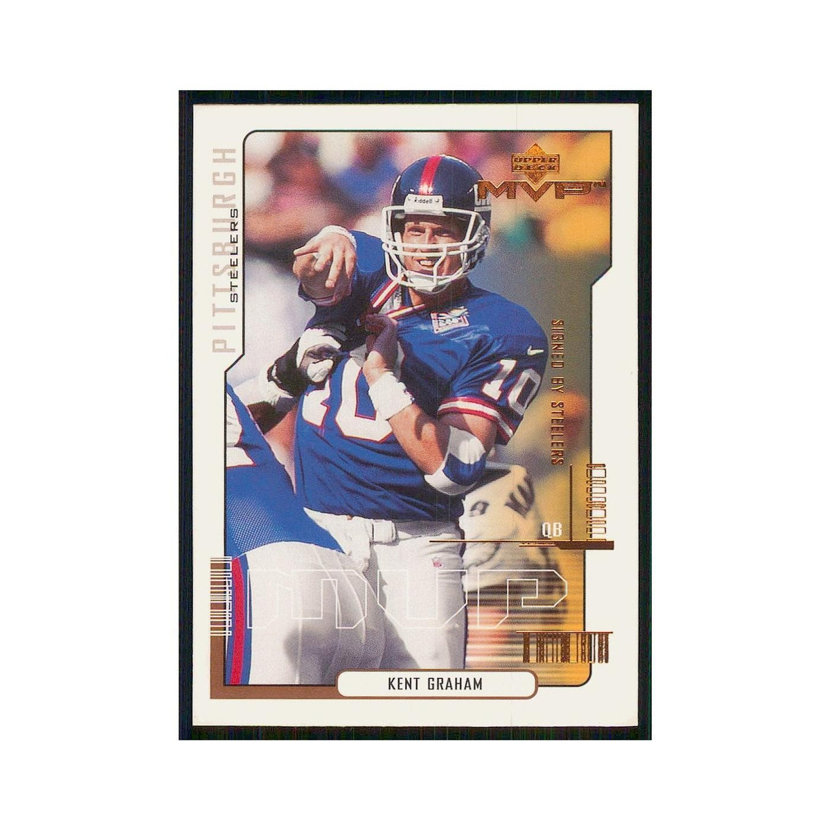 2000 Upper Deck MVP Kent Graham Steelers #137