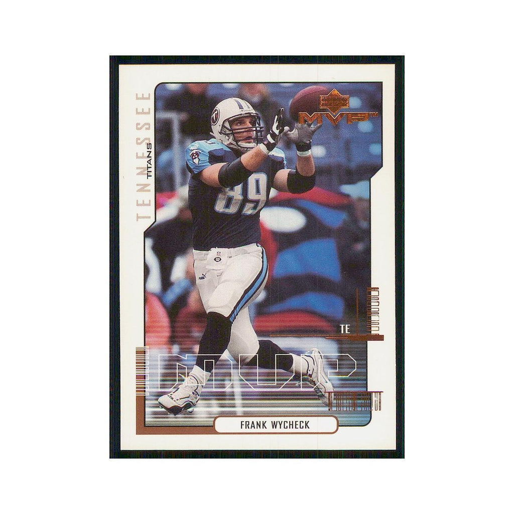 2000 Upper Deck MVP Frank Wycheck Titans #178