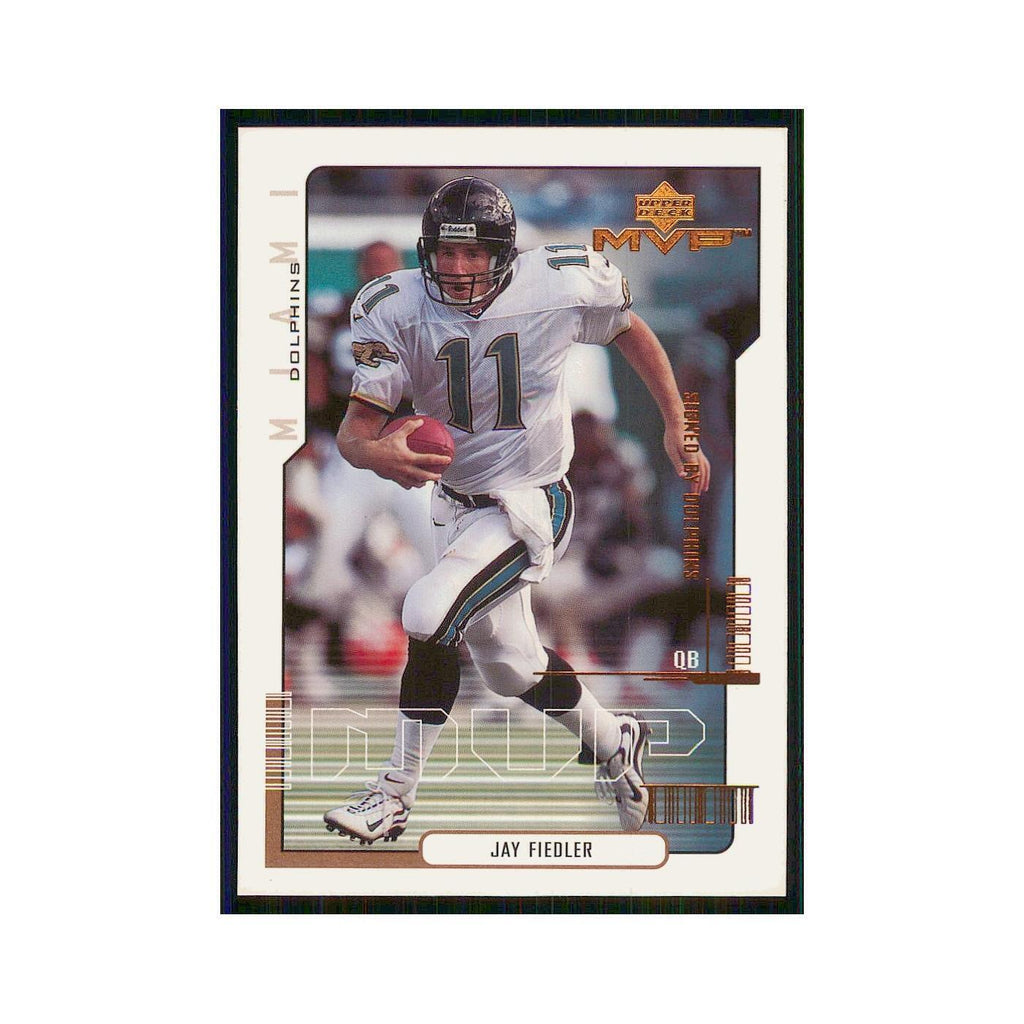 2000 Upper Deck MVP Jay Fiedler Dolphins #84