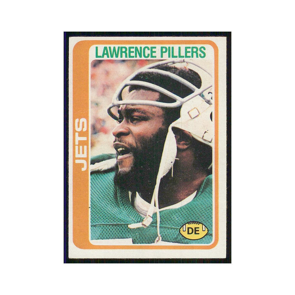 1978 Topps Lawrence Pillers Jets #462
