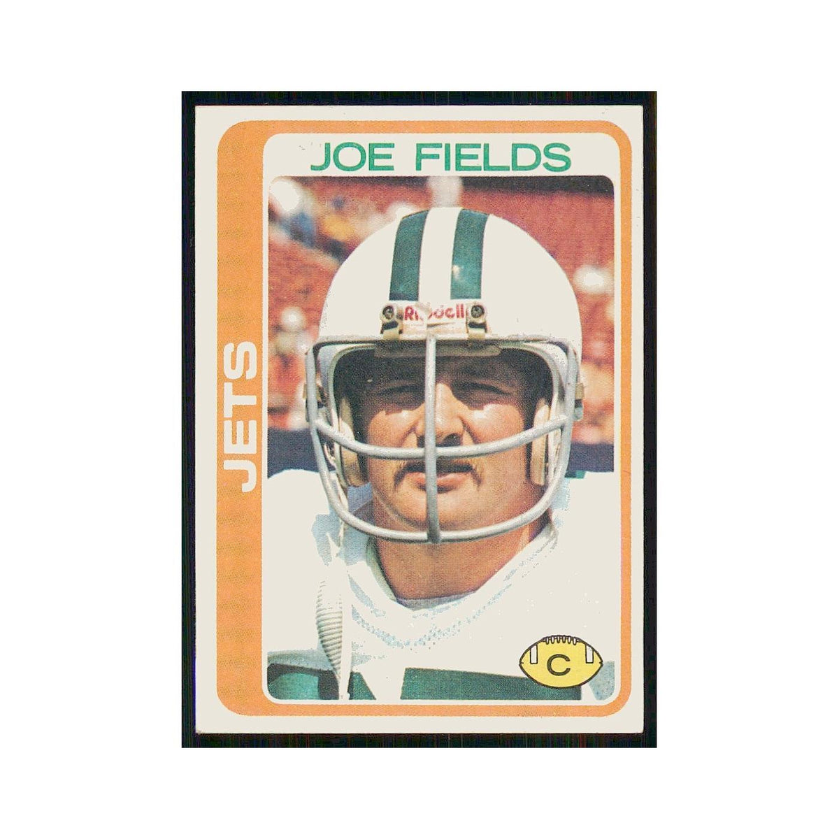 1978 Topps Joe Fields Jets #161