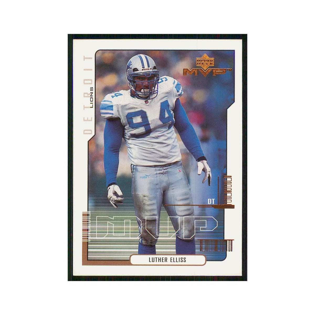 2000 Upper Deck MVP Luther Elliss Lions #60