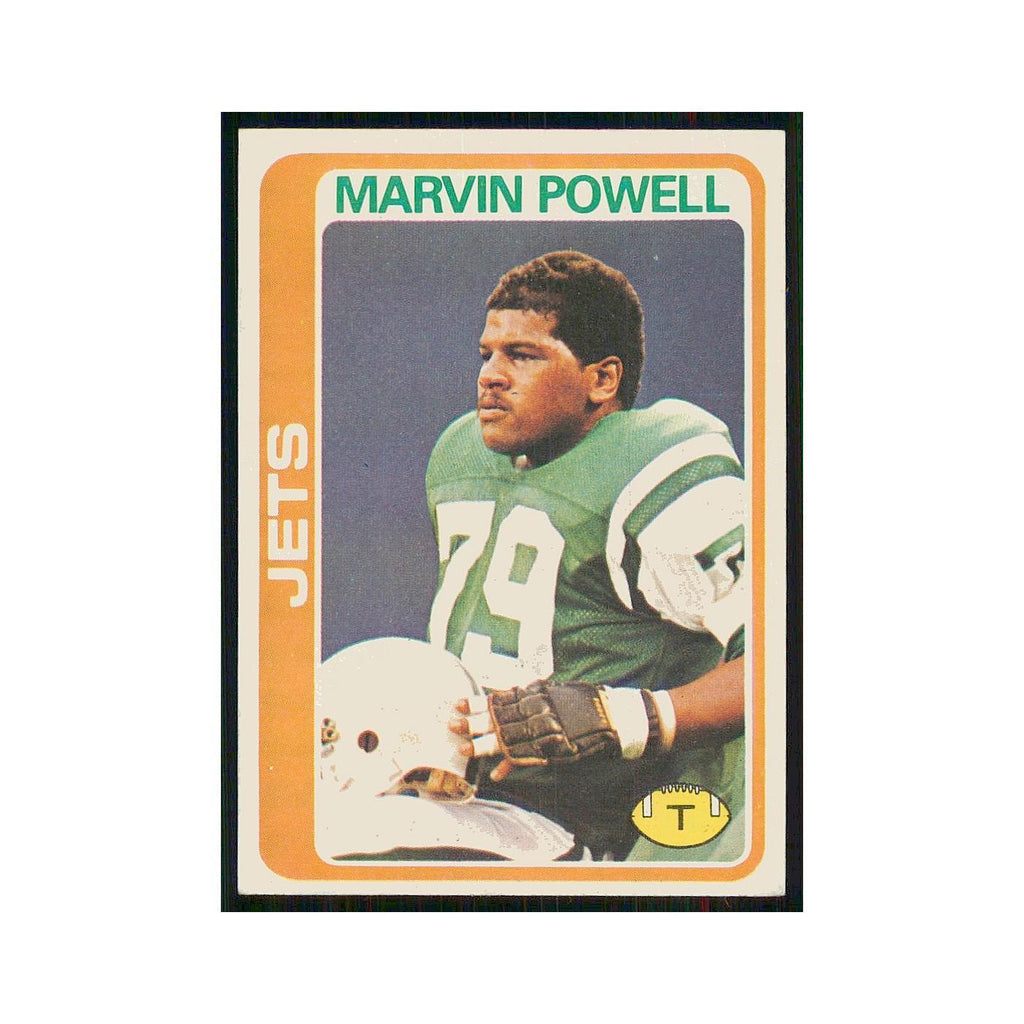 1978 Topps Marvin Powell RC Jets #141