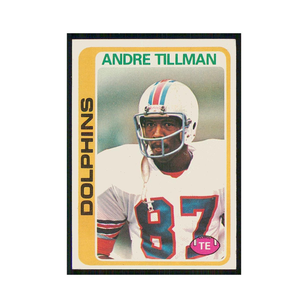 1978 Topps Andre Tillman Dolphins #239