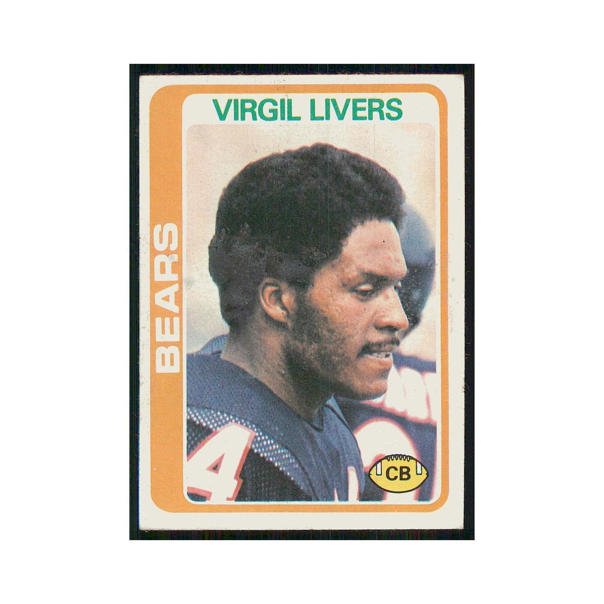 1978 Topps Virgil Livers Bears #397