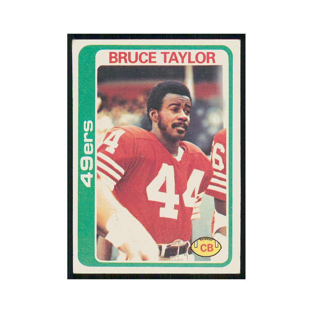 1978 Topps Bruce Taylor 49ers #348
