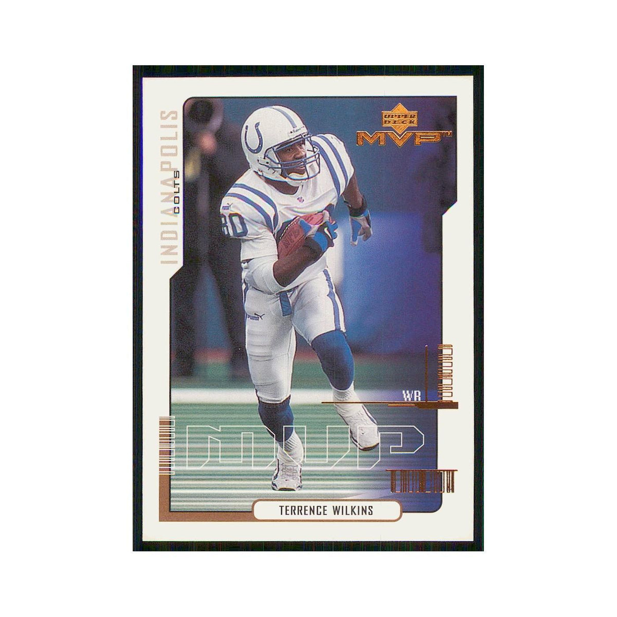 2000 Upper Deck MVP Terrence Wilkins Colts #70