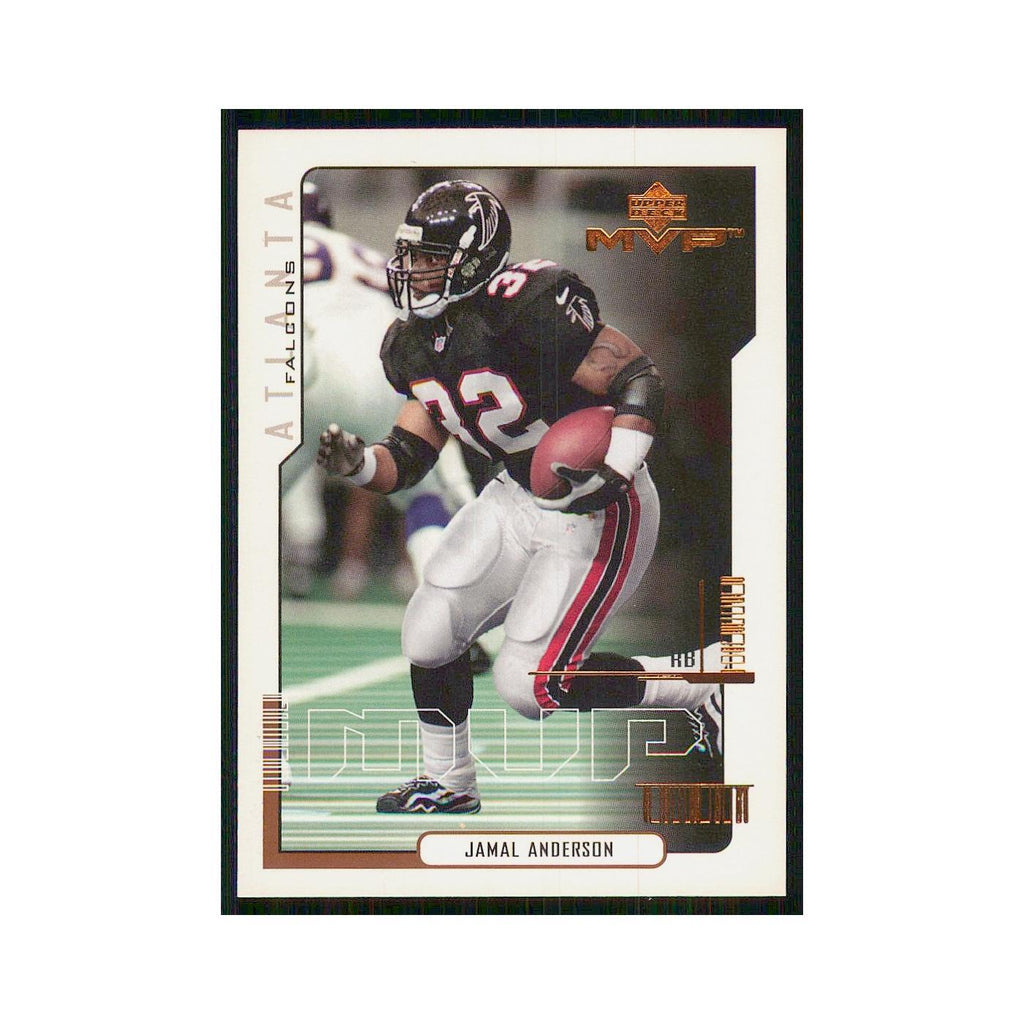 2000 Upper Deck MVP Jamal Anderson Falcons #10