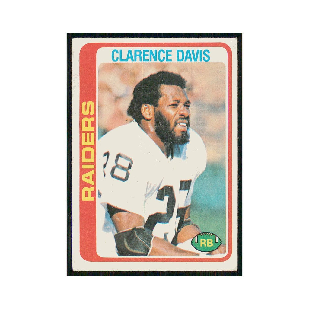 1978 Topps Clarence Davis Raiders #108