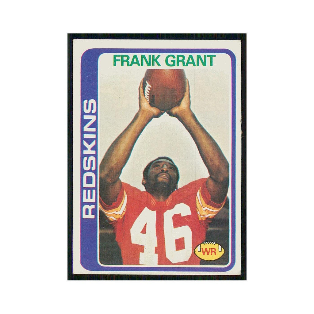 1978 Topps Frank Grant Redskins #91