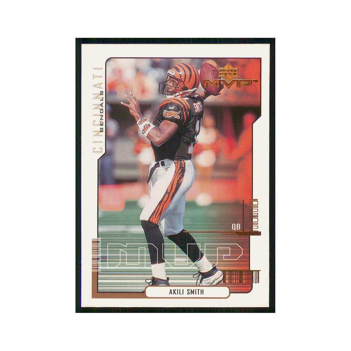 2000 Upper Deck MVP Akili Smith Bengals #34