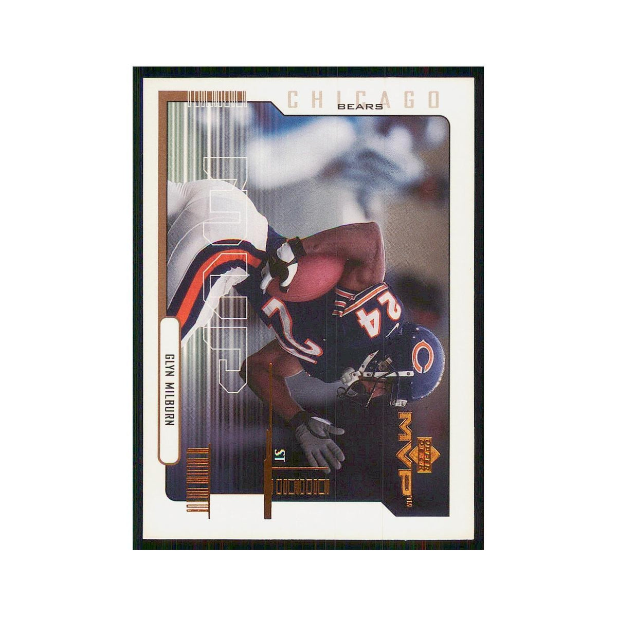 2000 Upper Deck MVP Glyn Milburn Bears #33