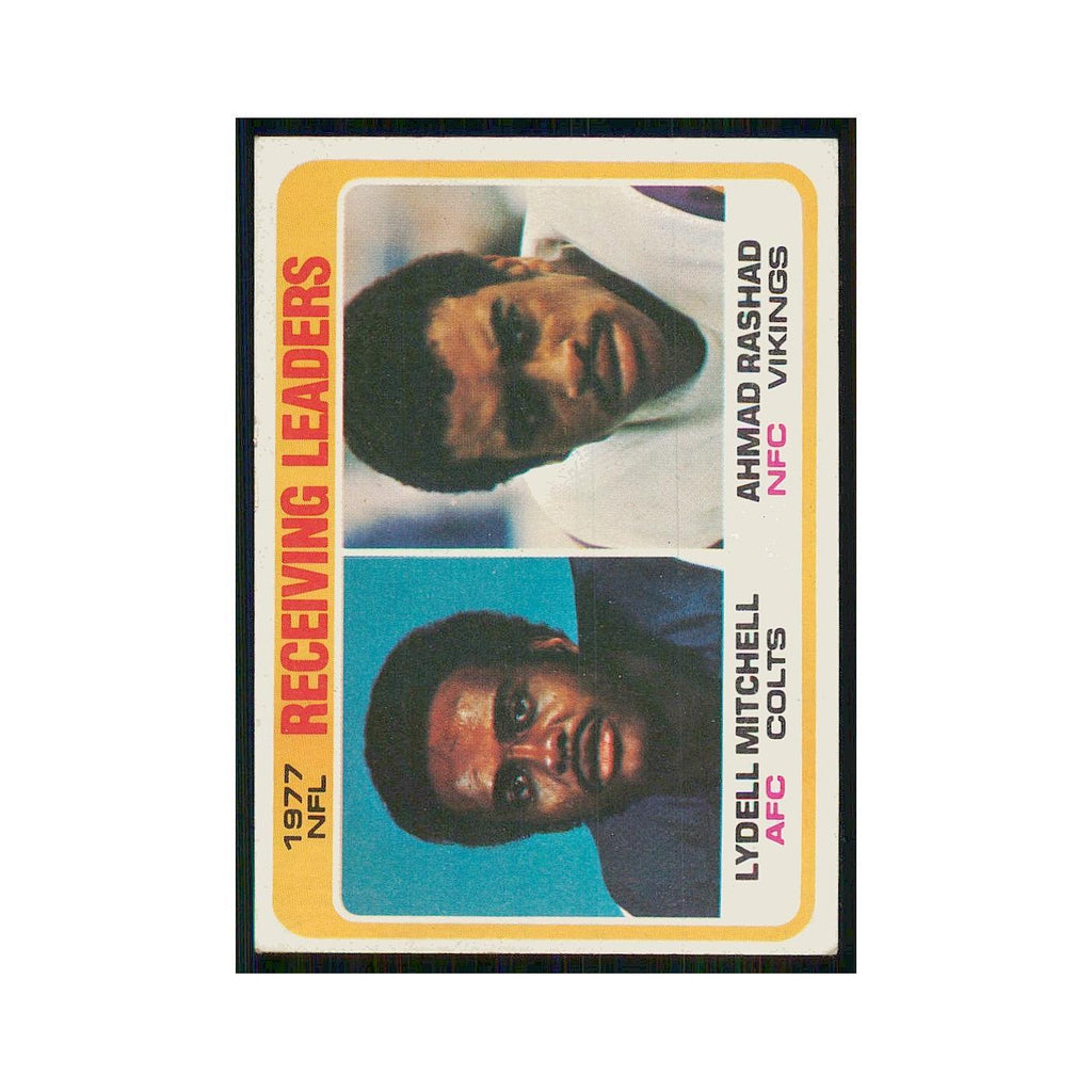 1978 Topps Lydell Mitchell/Ahmad Rashad Baltimore Colts/Minnesota Vikings #332
