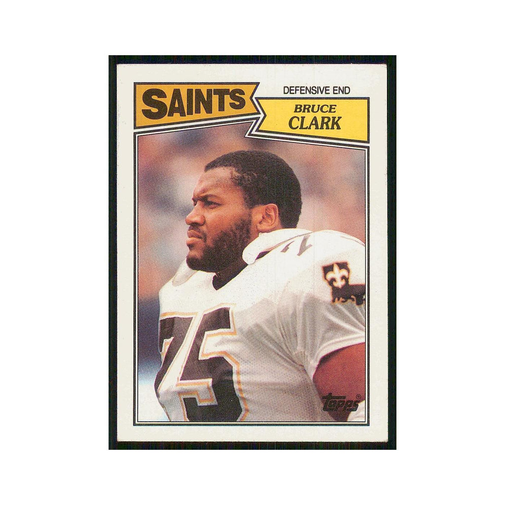 1987 Topps Bruce Clark Saints #281