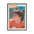 1987 Topps Rich Karlis Broncos #36