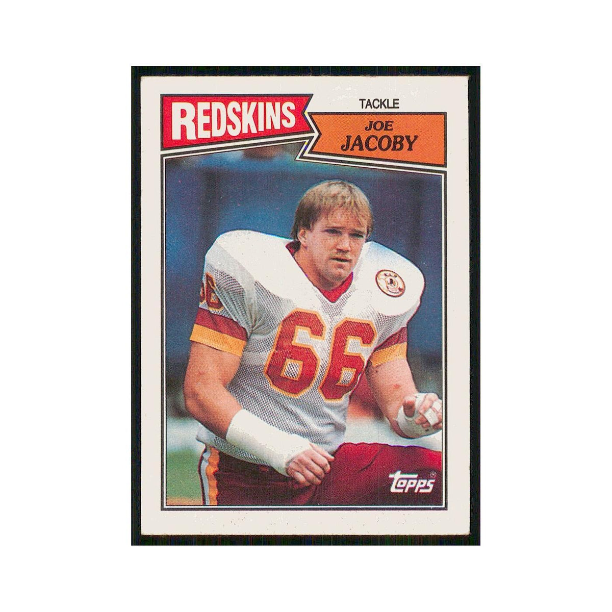 1987 Topps Joe Jacoby Redskins #72