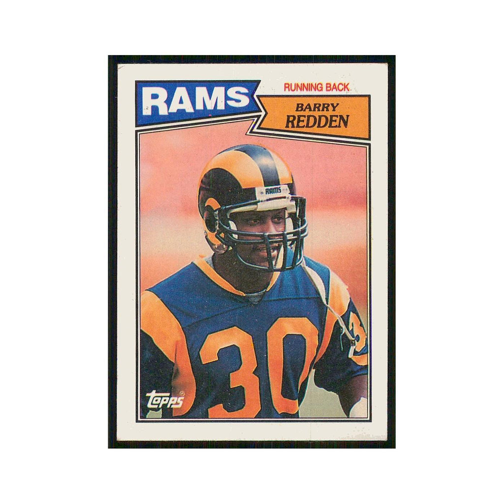 1987 Topps Barry Redden Rams #147