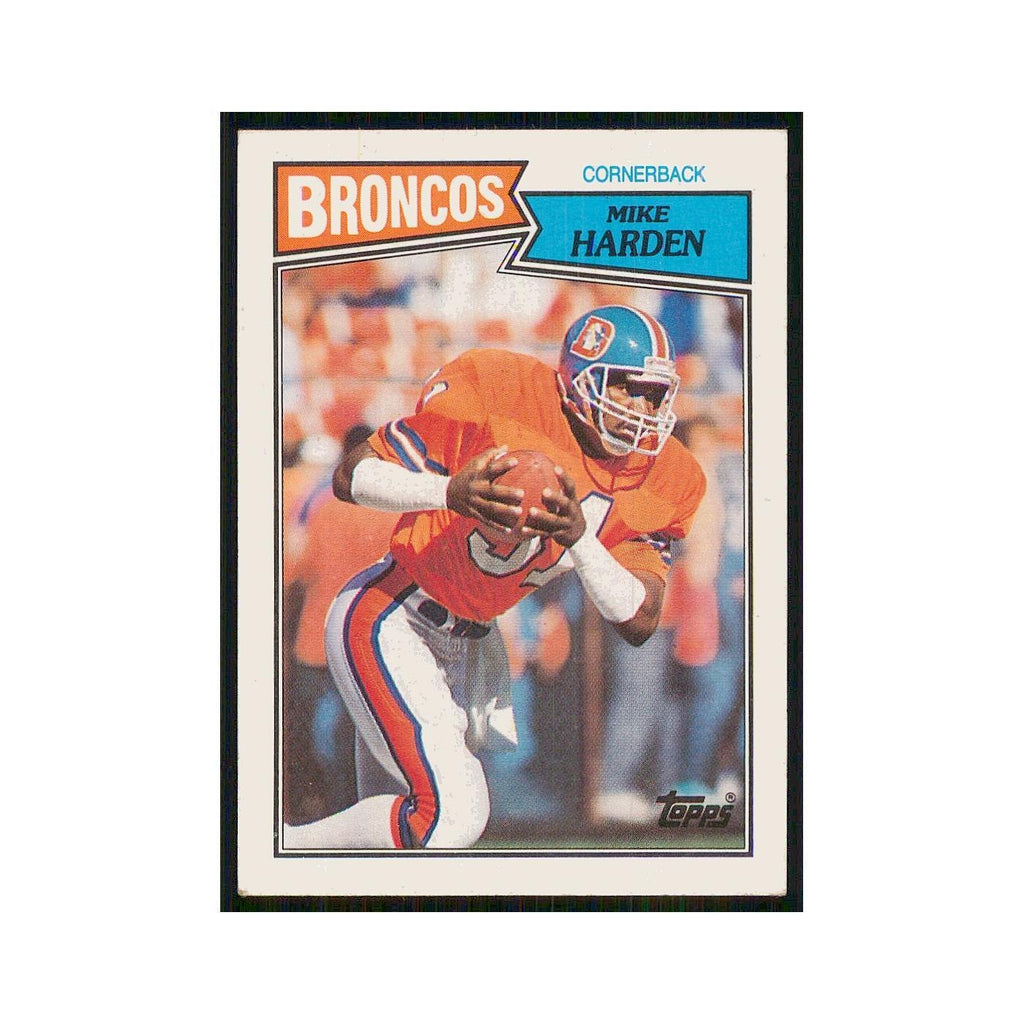 1987 Topps Mike Harden Broncos #41